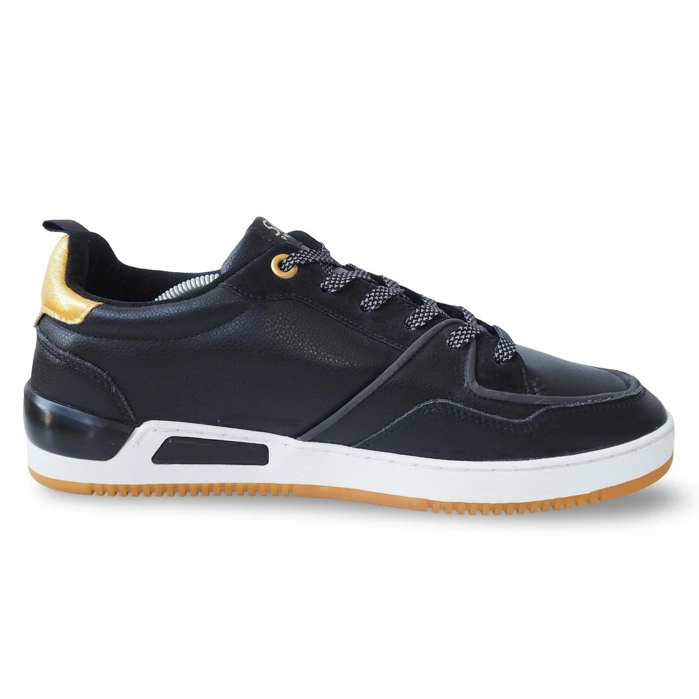 SNKR Project Lafayette Sneakers‎ SNKR1811 Black Gold Mens 12 Low Top Shoes